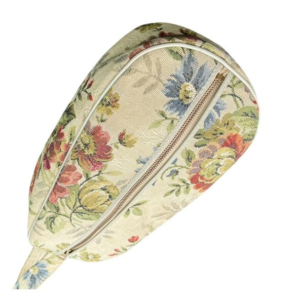 Boho Tapestry Carpetbag Purse  | Vintage Floral Western Folkcore Fall Bag | EUC - Picture 7 of 7